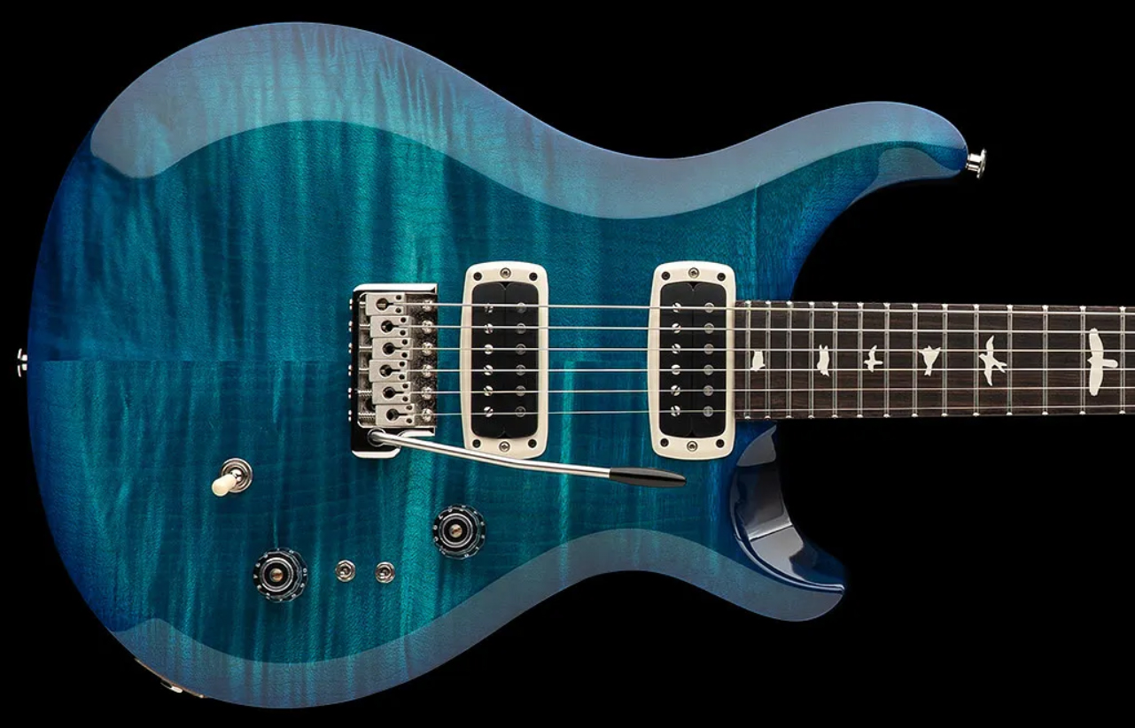 Prs S2 Custom 24-08 Usa 2h Tci Trem Rw - Lake Blue - Double Cut E-Gitarre - Variation 2