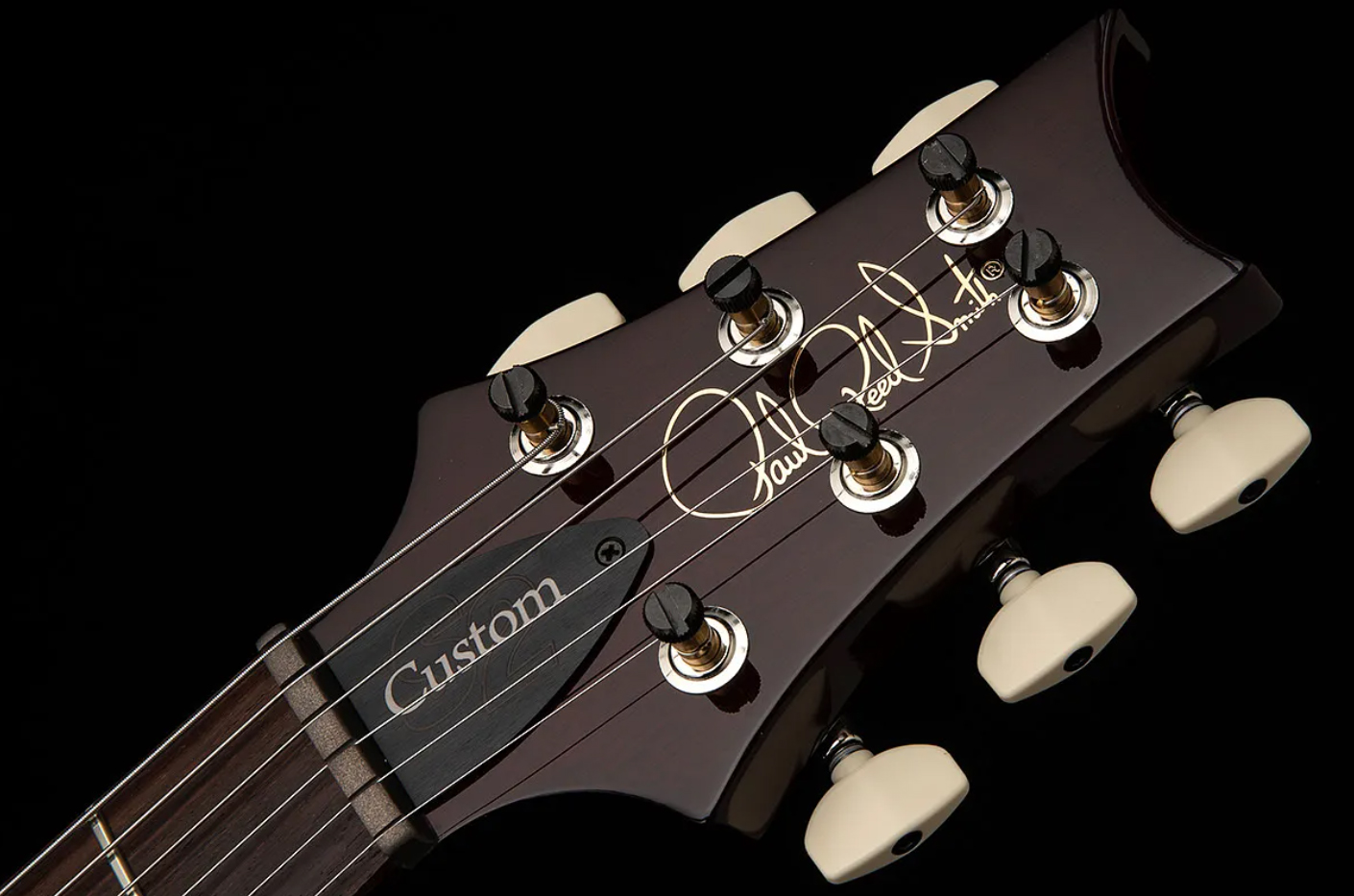 Prs S2 Custom 24-08 Usa 2h Tci Trem Rw - Faded Gray Black Purple Burst - Double Cut E-Gitarre - Variation 4
