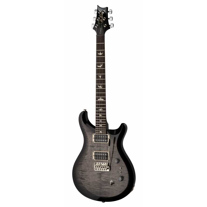 Prs S2 Custom 24-08 Usa 2h Trem Rw - Faded Grey Black Burst - Double Cut E-Gitarre - Variation 2