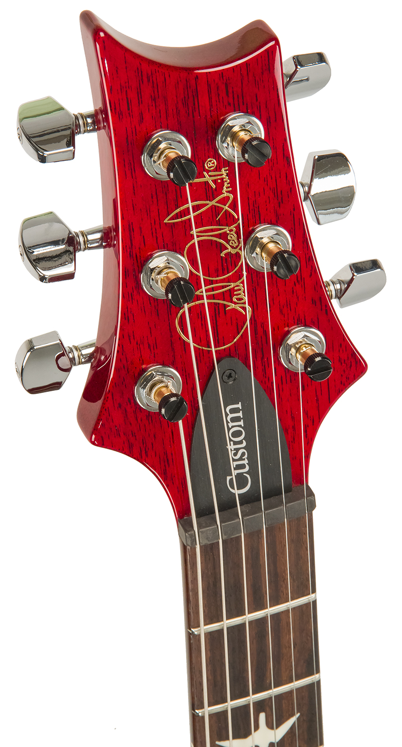 Prs S2 Custom 24 Usa Hh Trem Rw - Scarlet Red - Double Cut E-Gitarre - Variation 4