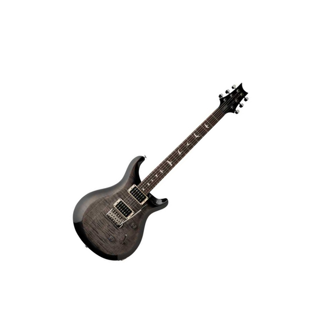 Prs S2 Custom 24 Usa 2h 85/15 Ht Rw - Faded Gray Black Burst - Double Cut E-Gitarre - Variation 1