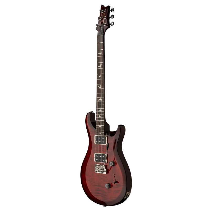 Prs S2 Custom 24 Usa 2024 Hh Trem Rw - Fire Red Burst - Double Cut E-Gitarre - Variation 2