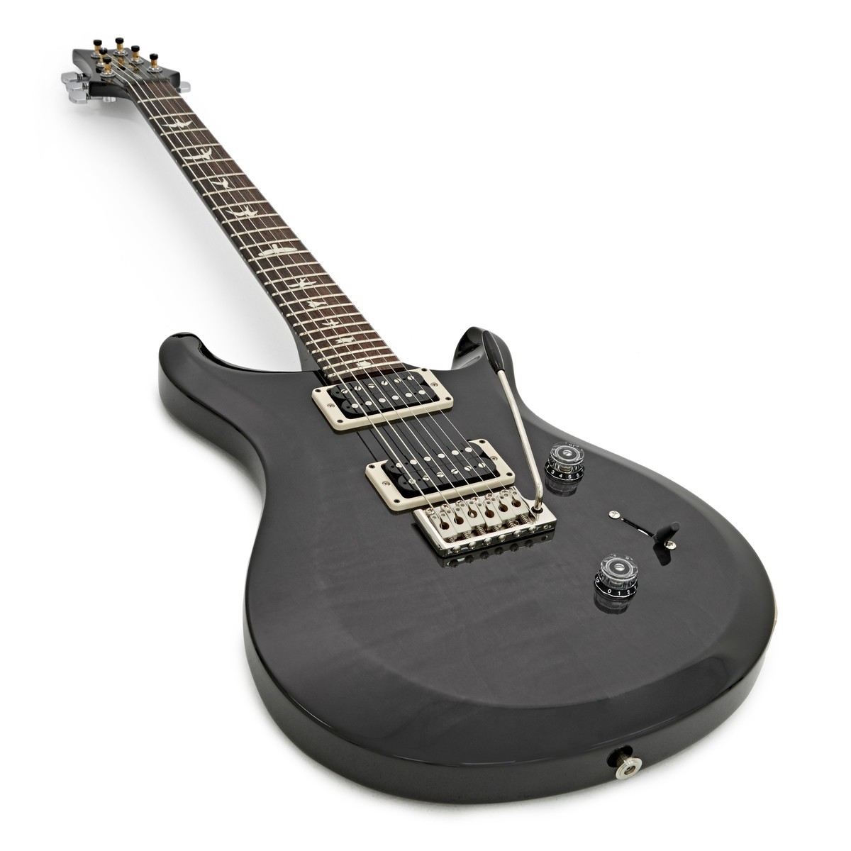 Prs S2 Custom 24 Usa Hh Trem Rw - Elephant Gray - Double Cut E-Gitarre - Variation 2