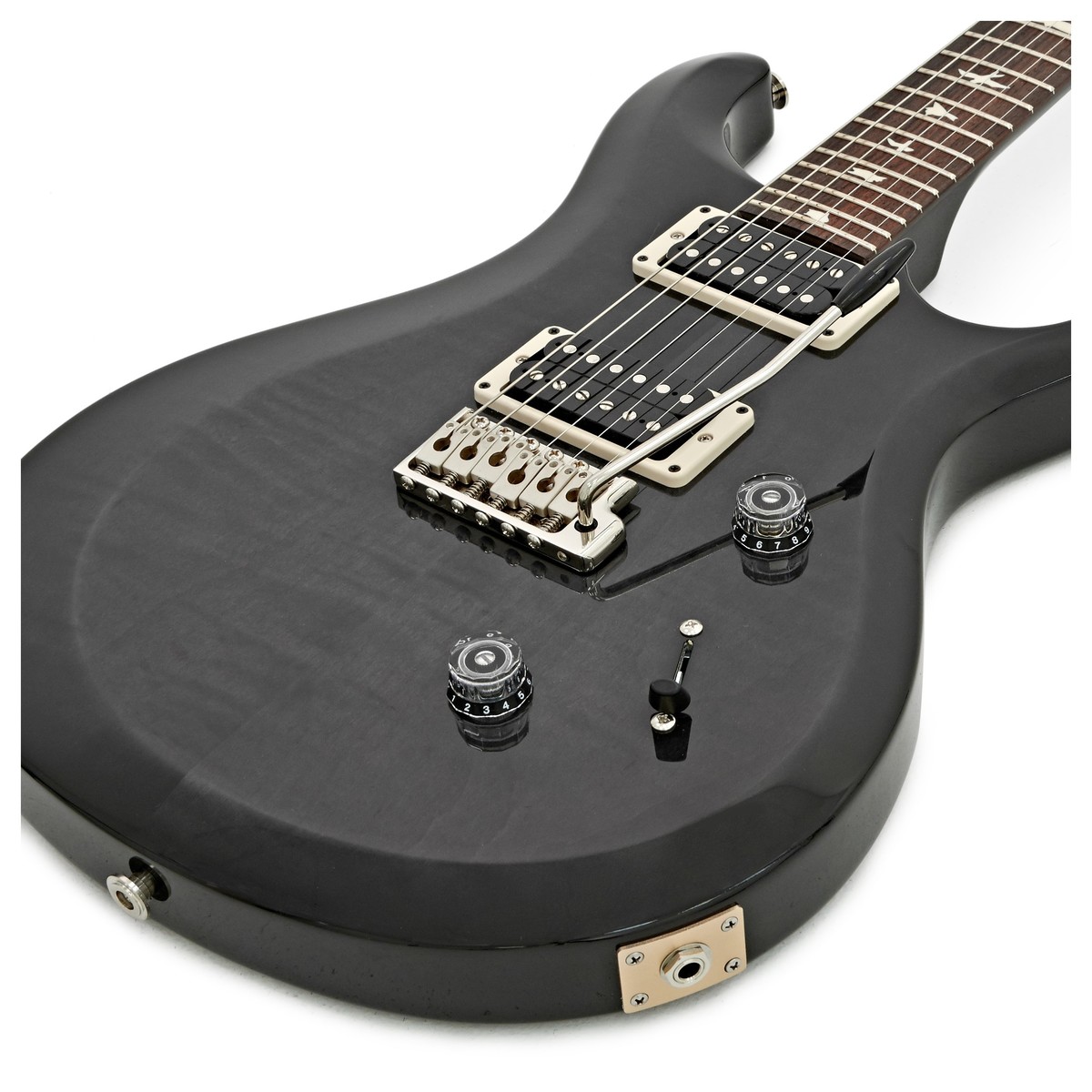 Prs S2 Custom 24 Usa Hh Trem Rw - Elephant Gray - Double Cut E-Gitarre - Variation 3