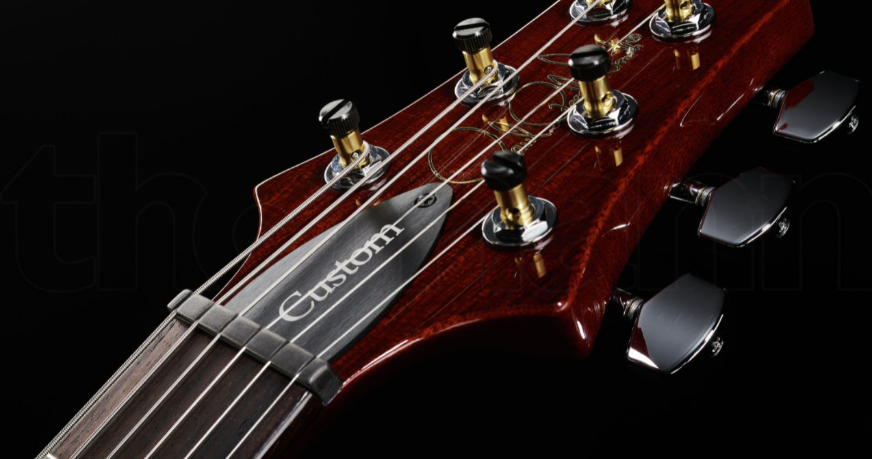 Prs S2 Custom 24 Usa 2h Trem Rw - Dark Cherry Sunburst - Double Cut E-Gitarre - Variation 4