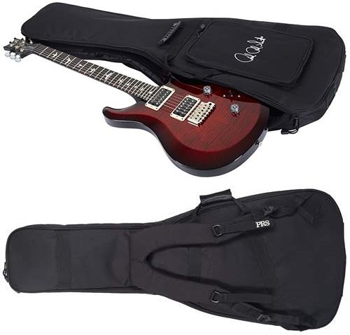Prs S2 Custom 24 Usa Hh Trem Rw - Fire Red Burst - Double Cut E-Gitarre - Variation 5