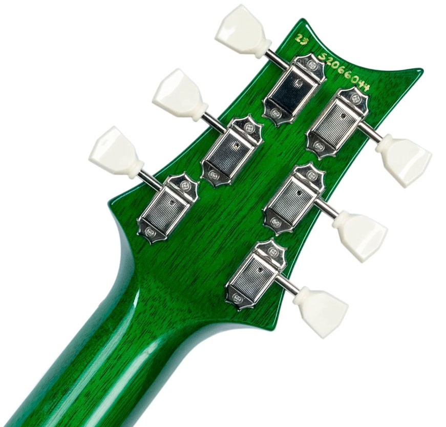 Prs S2 Mccarty 594 Ltd Usa 2h Ht Rw - Faded Grey Black Green Burst - Double Cut E-Gitarre - Variation 4