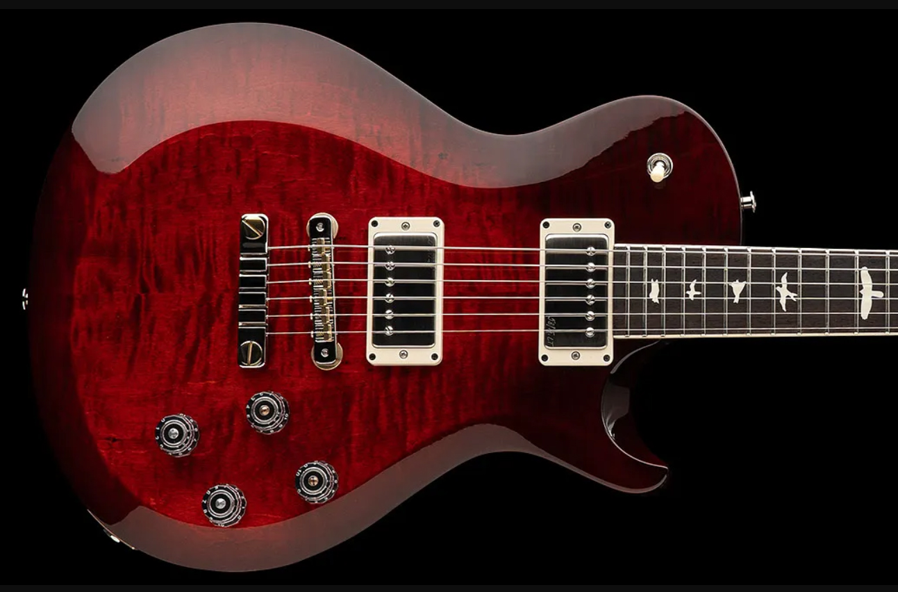 Prs S2 Mccarty 594 Singlecut Usa 2h 58/15lt Ht Rw - Fire Red Burst - Single-Cut-E-Gitarre - Variation 2