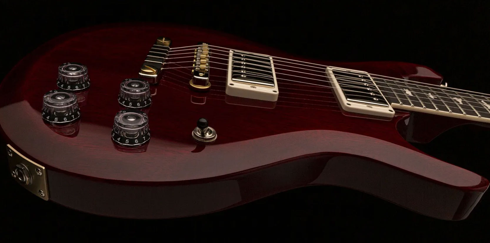 Prs S2 Mccarty 594 Thinline Hh Rw - Vintage Cherry - Double Cut E-Gitarre - Variation 2