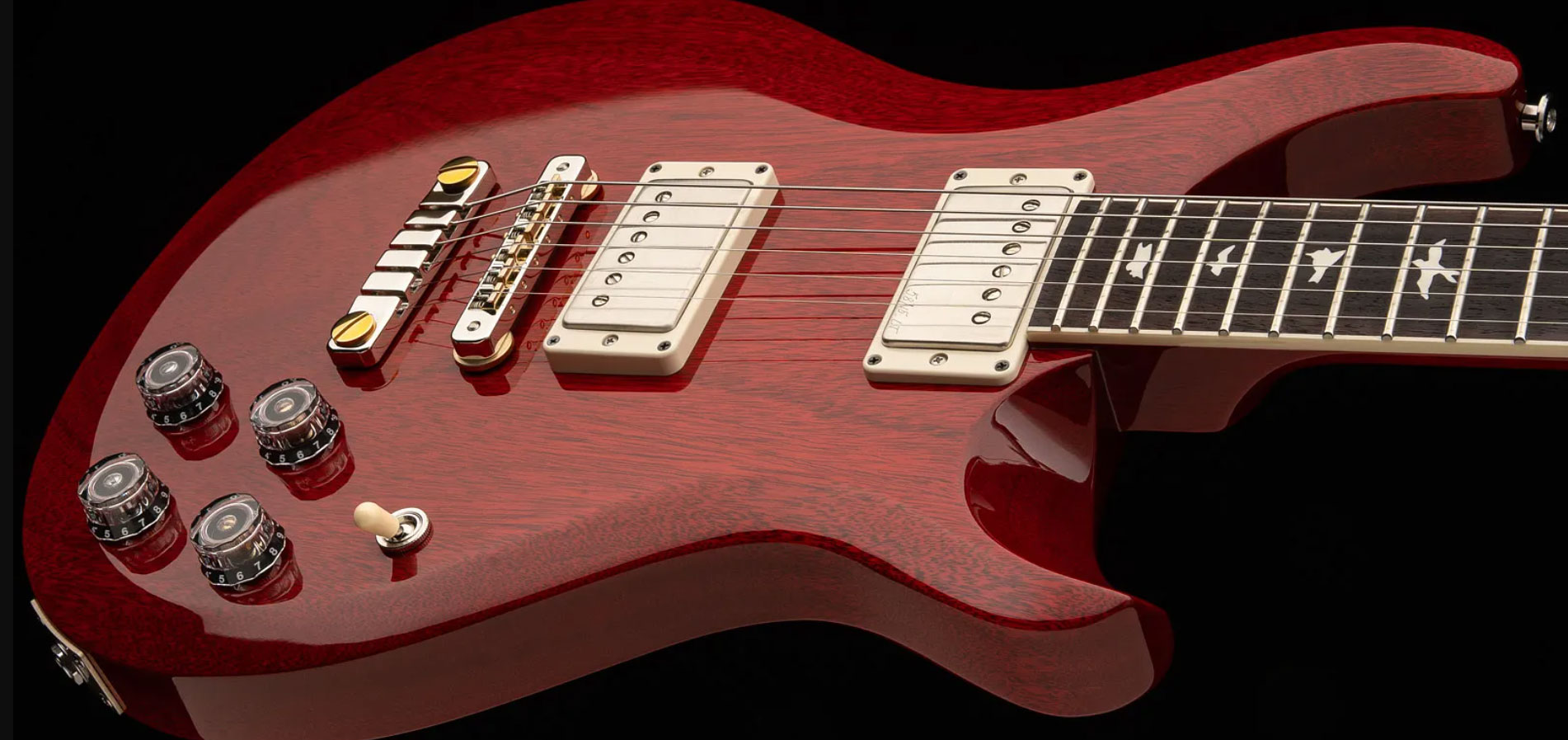 Prs S2 Mccarty 594 Thinline Usa 2h 58/15lt Ht Rw - Vintage Cherry - Double Cut E-Gitarre - Variation 1