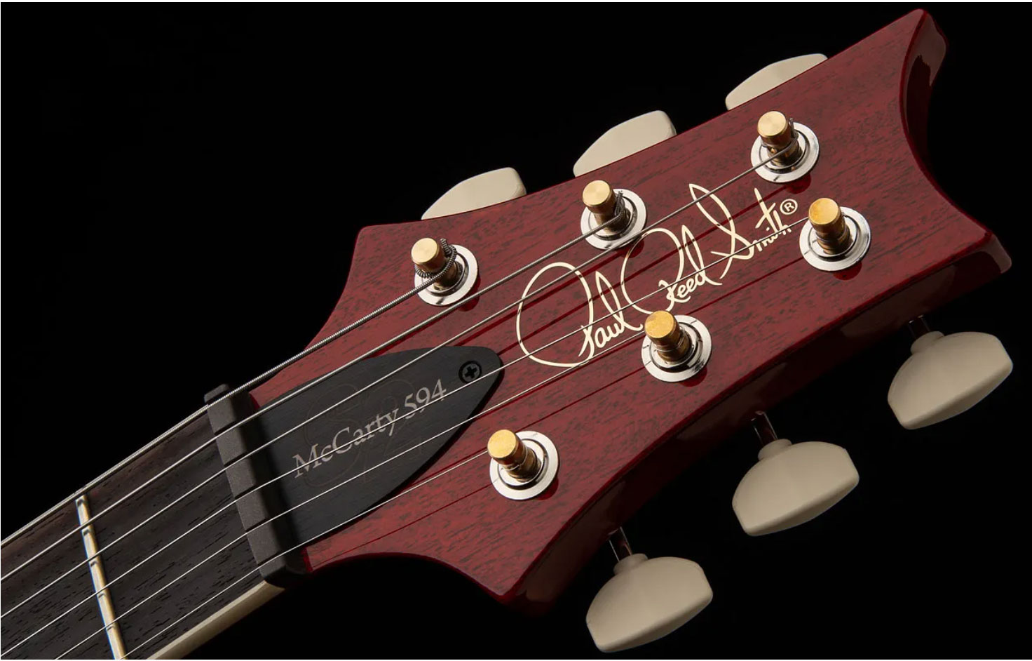 Prs S2 Mccarty 594 Thinline Usa 2h 58/15lt Ht Rw - Vintage Cherry - Double Cut E-Gitarre - Variation 4