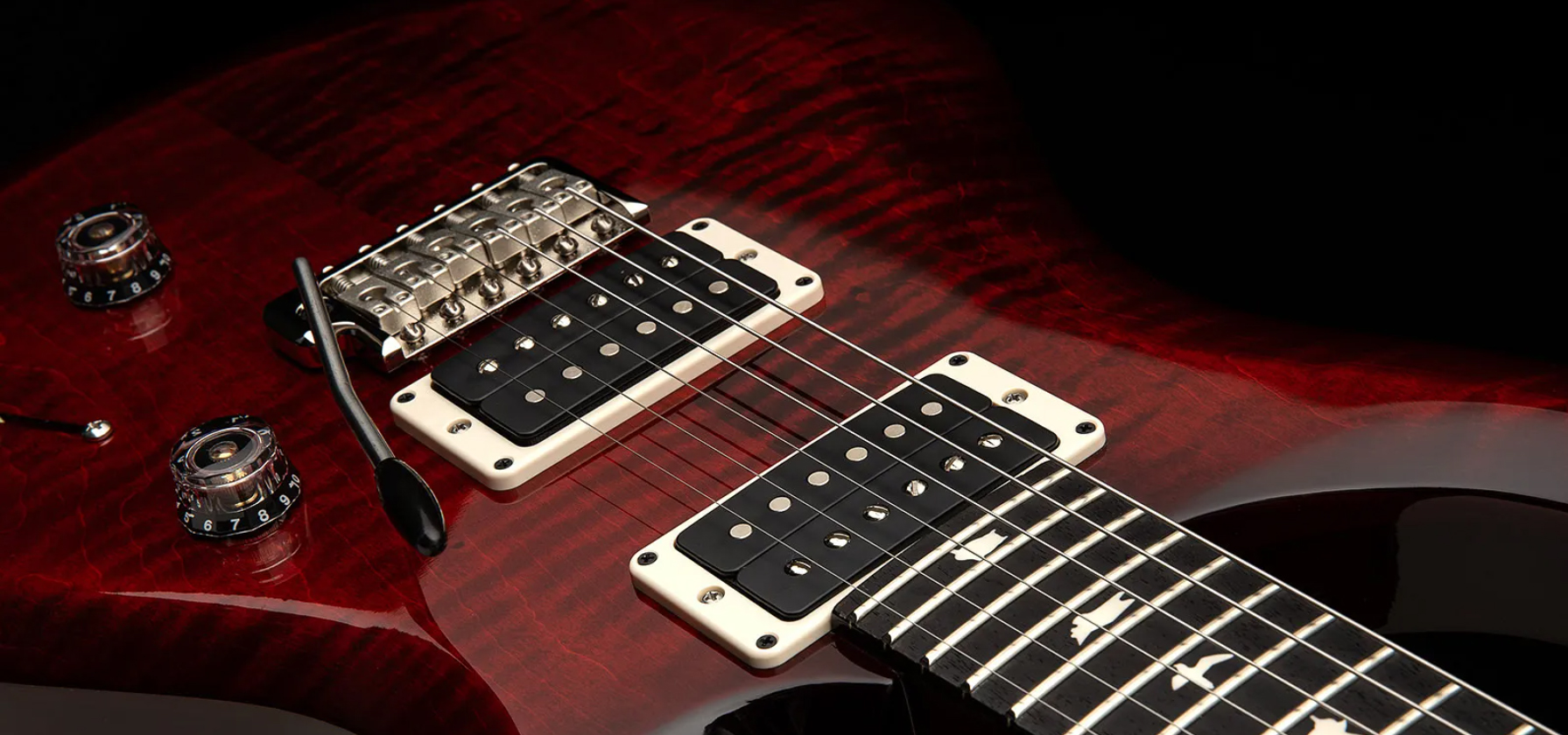 Prs S2 Mccarty 594 Usa 2h 58/15lt Ht Rw - Fire Red Burst - Double Cut E-Gitarre - Variation 3
