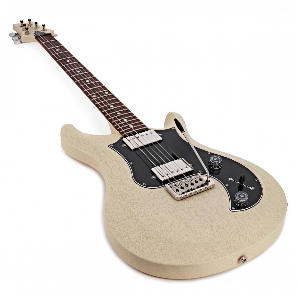 Prs S2 Standard 22 Satin Usa Hh Trem Rw - Antique White - Double Cut E-Gitarre - Variation 2