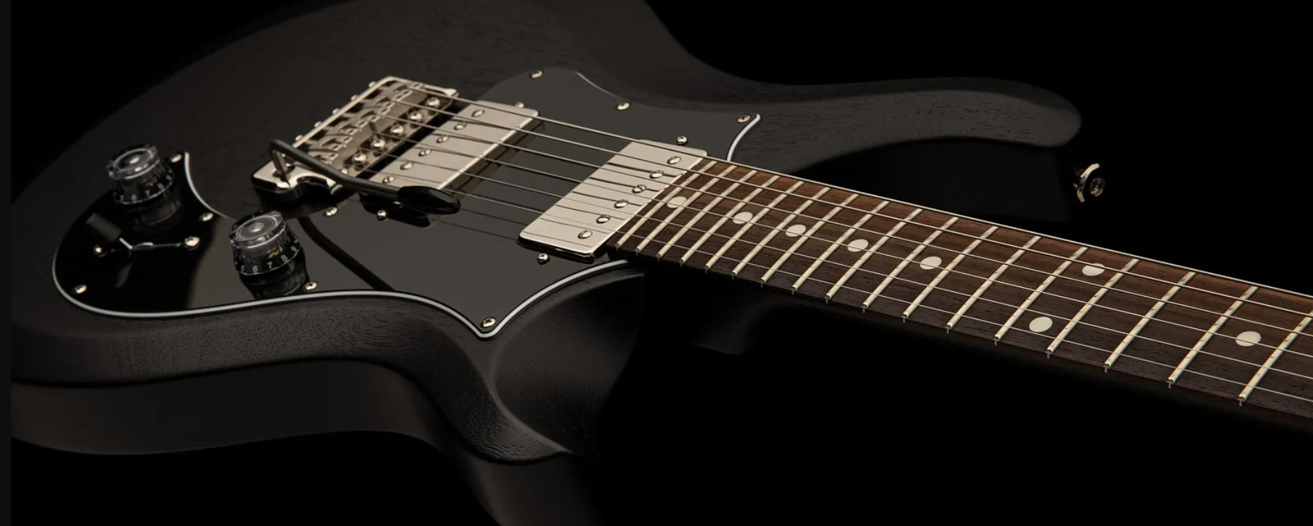 Prs S2 Standard 24 Satin Usa Hh Trem Rw - Charcoal - Double Cut E-Gitarre - Variation 2
