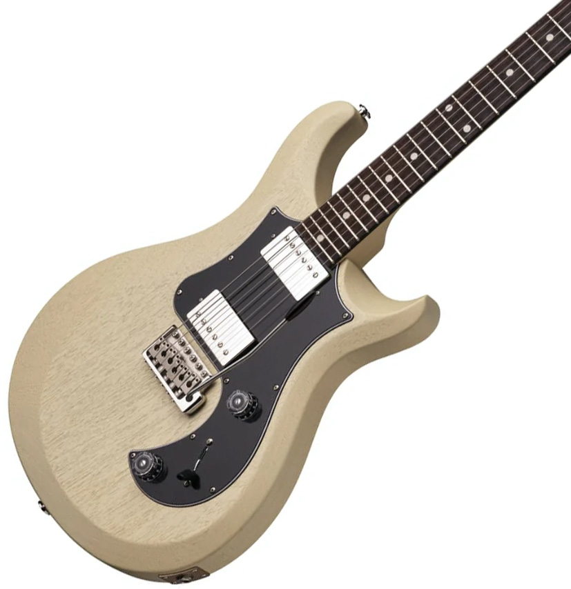 Prs S2 Standard 24 Satin Usa 2h Trem Rw - Antique White - Double Cut E-Gitarre - Variation 3