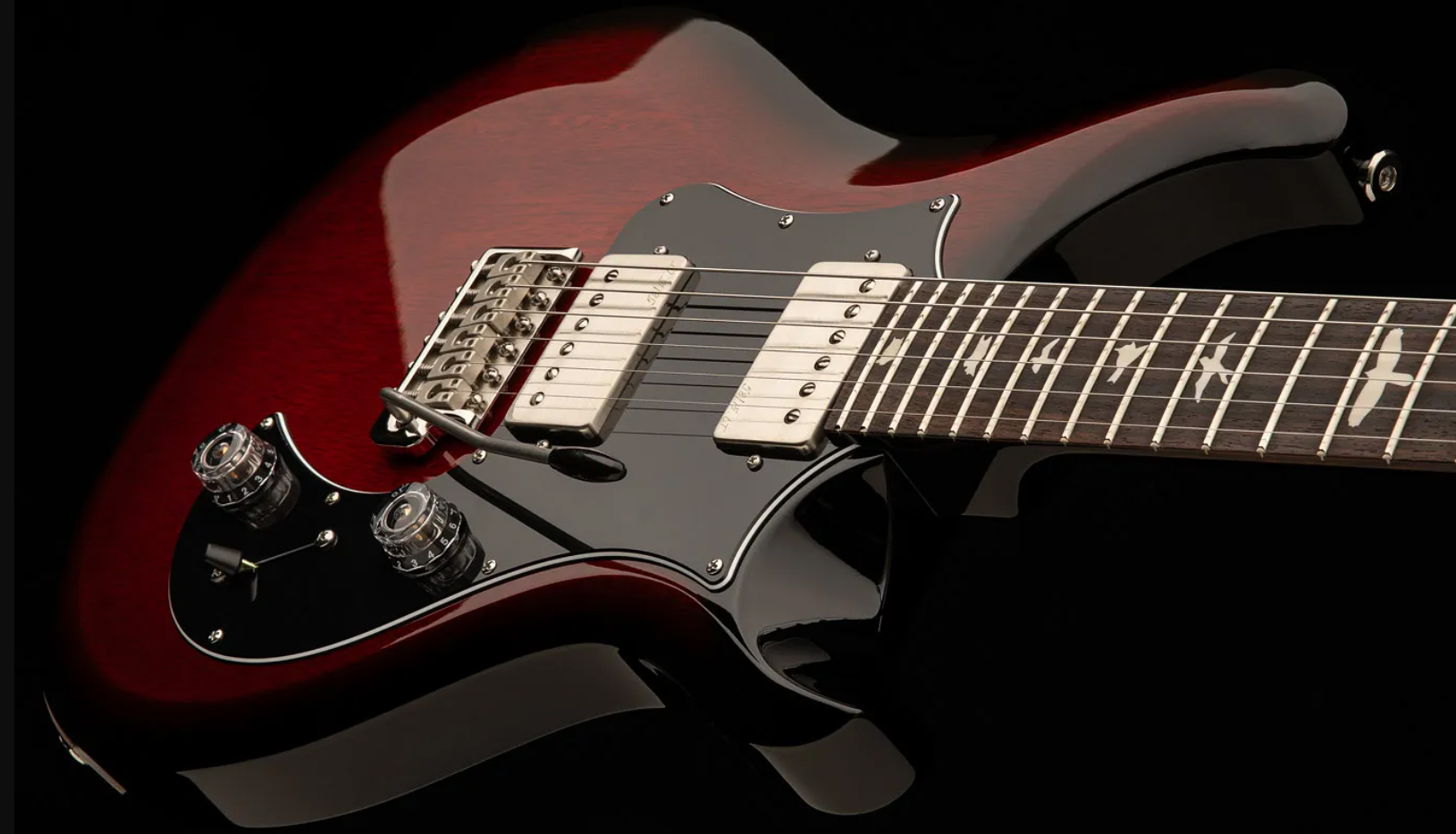 Prs S2 Standard 24 Usa 2h Trem Rw - Scarlet Sunburst - Double Cut E-Gitarre - Variation 2