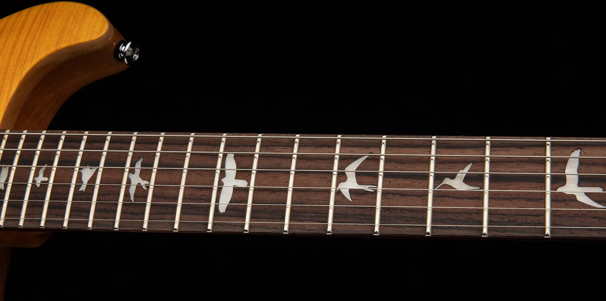 Prs Santana Se Signature 2h Trem Rw - Yellow - Double Cut E-Gitarre - Variation 4