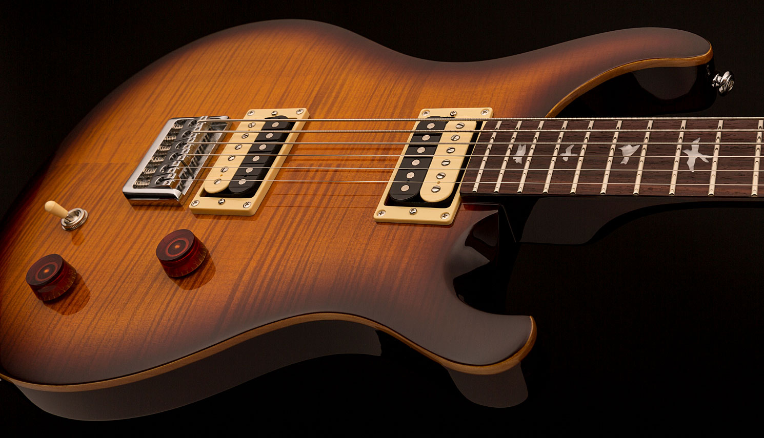 Prs Se 245 2017 - Tobacco Sunburst - Single-Cut-E-Gitarre - Variation 2