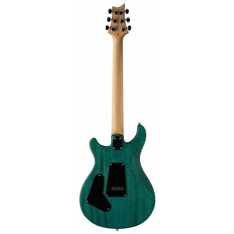 Prs Se Ce 24 Standard Hh Trem Mn - Satin Turquoise - Double Cut E-Gitarre - Variation 1