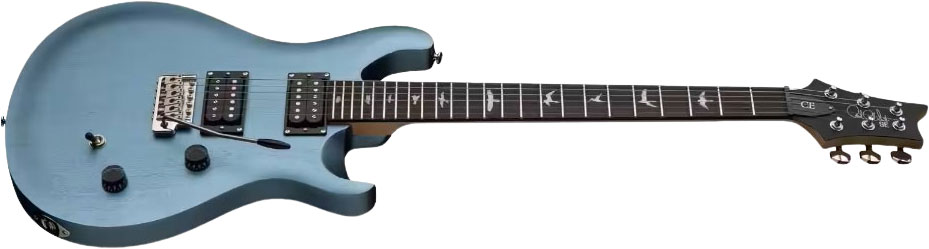 Prs Se Ce24 Standard Bolt-on 2h Trem Rw - Ice Blue Metallic - Double Cut E-Gitarre - Variation 1
