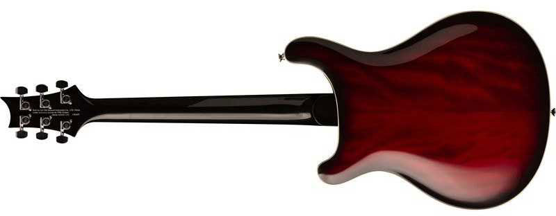 Prs Se Custom 22 Semi-hollow Hh Ht Rw +housse - Fire Red Burst - Double Cut E-Gitarre - Variation 1