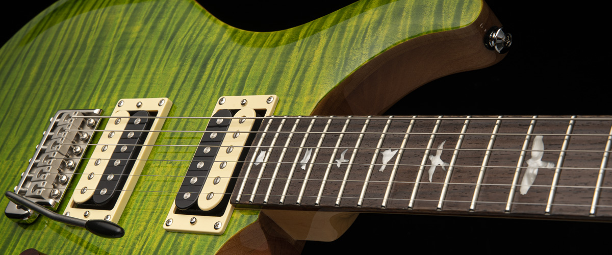 Prs Se Custom 24-08 2021 2h Trem Rw +housse - Eriza Verde - Double Cut E-Gitarre - Variation 1