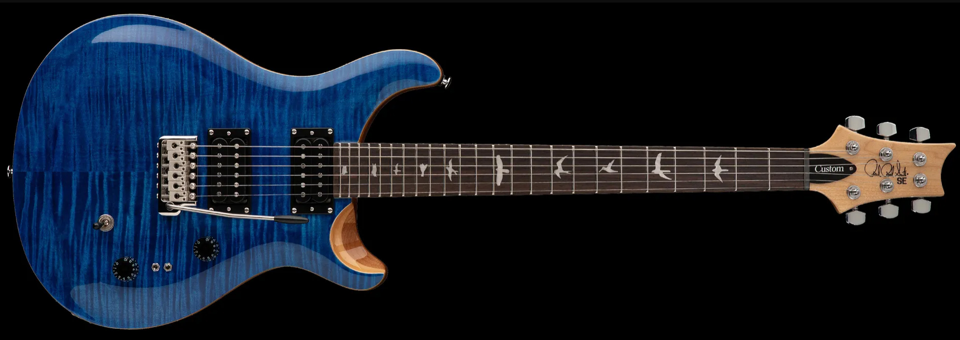Prs Se Custom 24-08 2023 2h Trem Rw - Faded Blue - Double Cut E-Gitarre - Variation 1