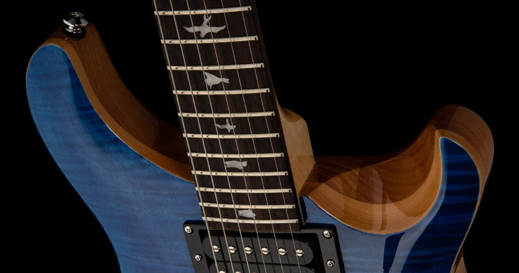 Prs Se Custom 24-08 2023 2h Trem Rw - Faded Blue - Double Cut E-Gitarre - Variation 4