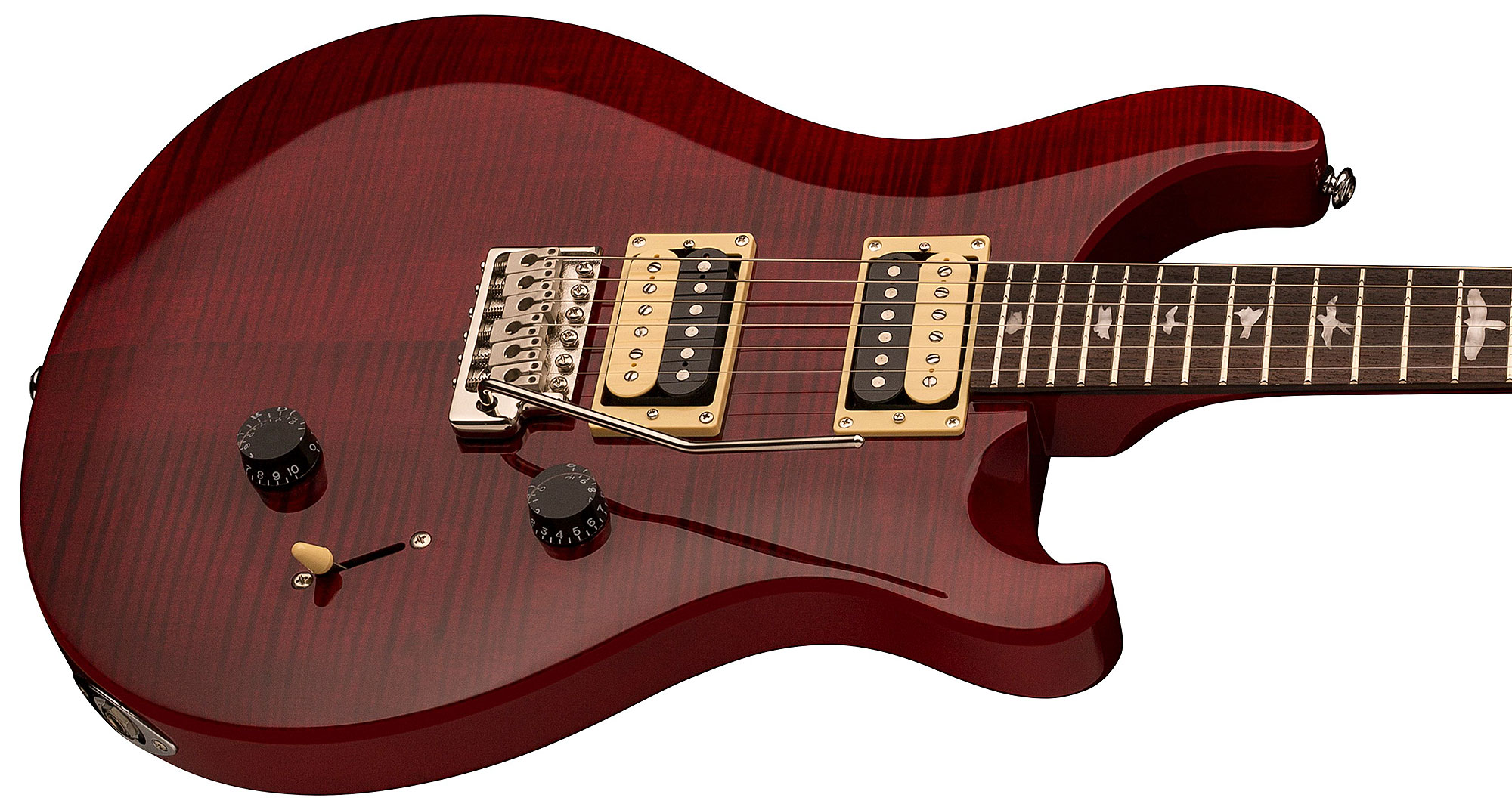 Prs Se Custom 24 2018 Hh Trem Rw - Scarlet Red - Double Cut E-Gitarre - Variation 7