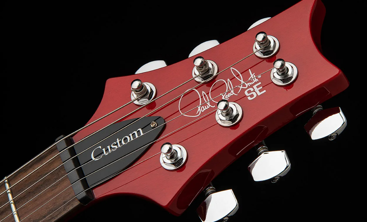Prs Se Custom 24 2h 85/15s Trem Rw - Charcoal Cherry Burst - Double Cut E-Gitarre - Variation 4