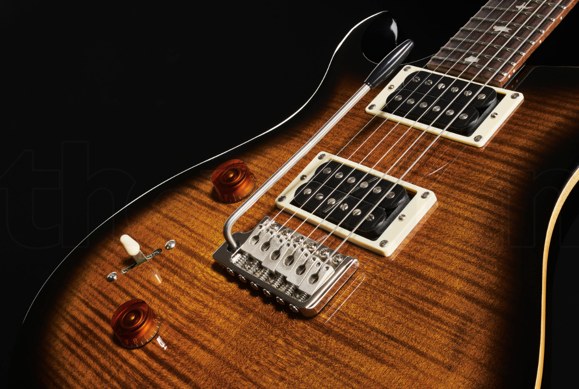 Prs Se Custom 24 Lh Gaucher 2h 85/15s Trem Rw - Black Gold Sunburst - E-Gitarre für Linkshänder - Variation 2