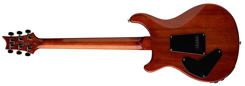 Prs Se Custom 24 Semi Hollow Piezo 2h Ht Rw - Vintage Sunburst - Semi-Hollow E-Gitarre - Variation 1
