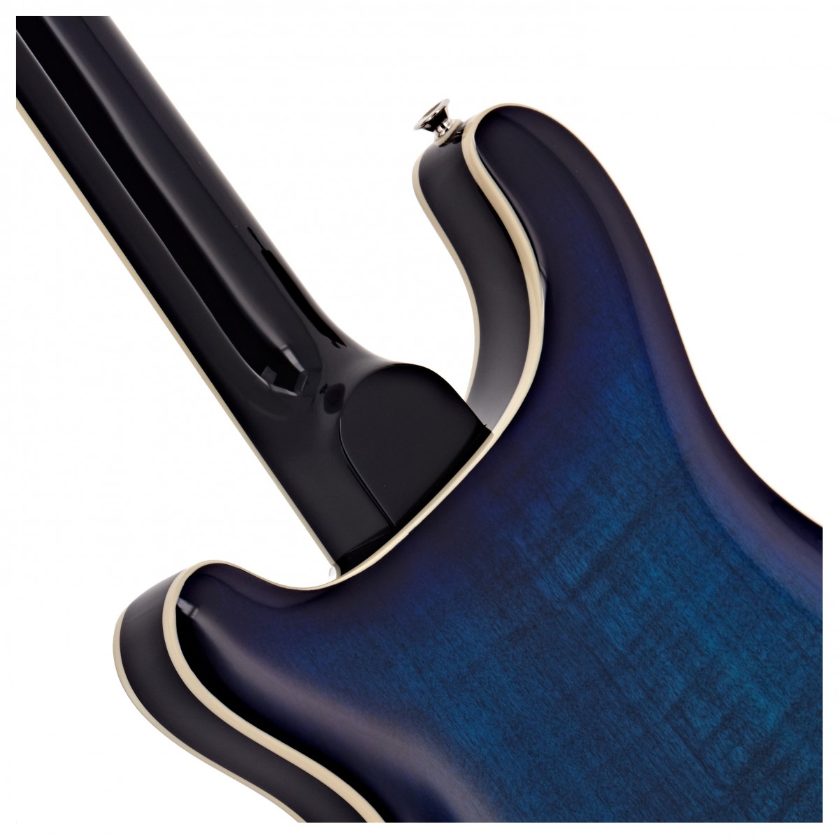 Prs Se Hollow Body Ii Hh Ht Eb - Faded Blue Burst - Semi-Hollow E-Gitarre - Variation 5