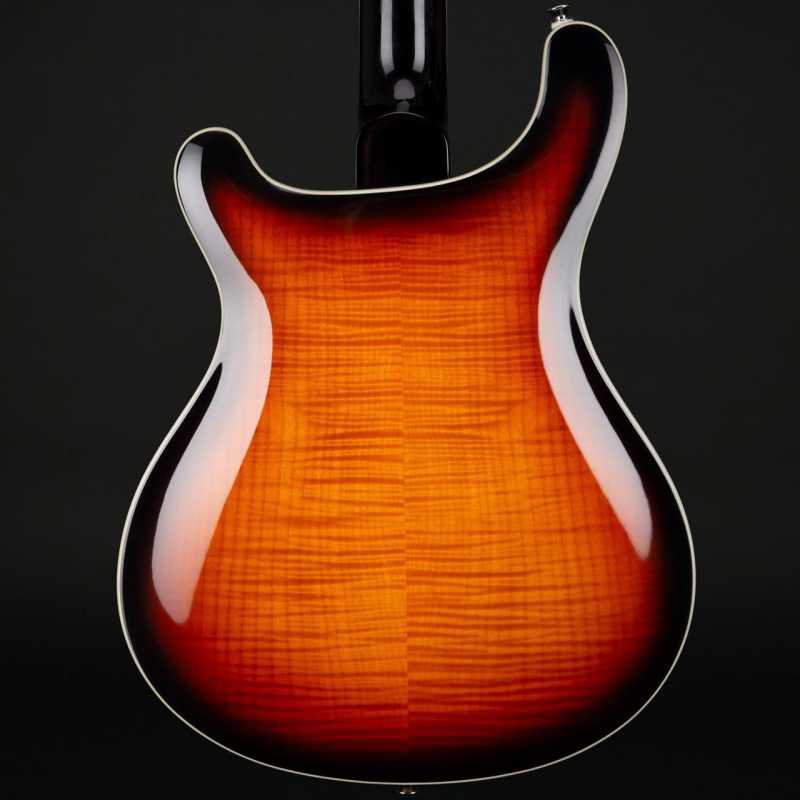 Prs Se Hollowbody Ii 2020 Hh Trem Eb +etui - Tri-color Sunburst - Semi-Hollow E-Gitarre - Variation 2