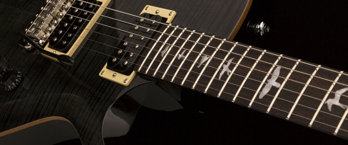 Prs Se Mark Tremonti 2021 Signature Hh Trem Rw +housse - Charcoal Burst - Single-Cut-E-Gitarre - Variation 1