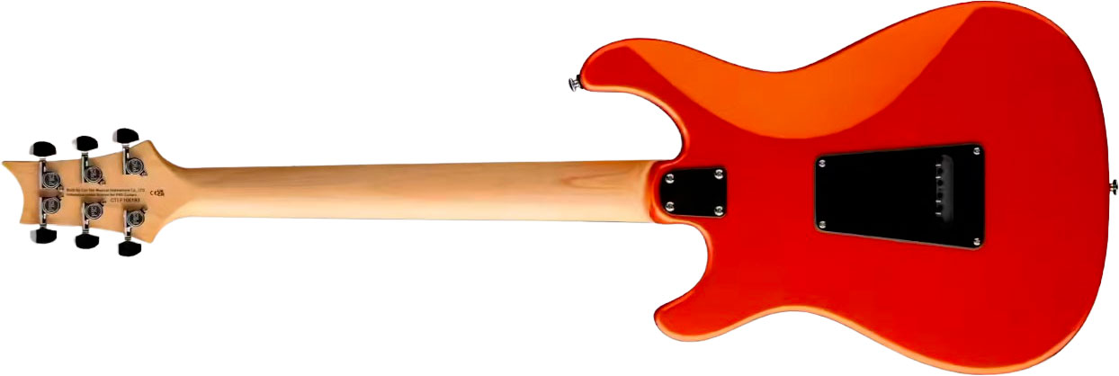 Prs Se Nf3 Maple 3mh Trem Rw - Metallic Orange - Double Cut E-Gitarre - Variation 1