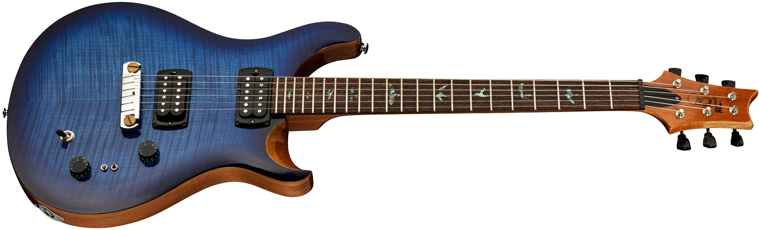 Prs Se Paul's Guitar 2h Ht Rw - Faded Blue Burst - Double Cut E-Gitarre - Variation 1