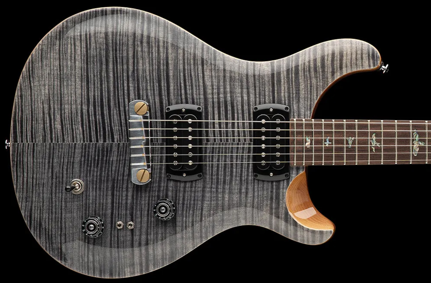 Prs Se Paul's Guitar 2h Ht Rw - Charcoal - Double Cut E-Gitarre - Variation 2