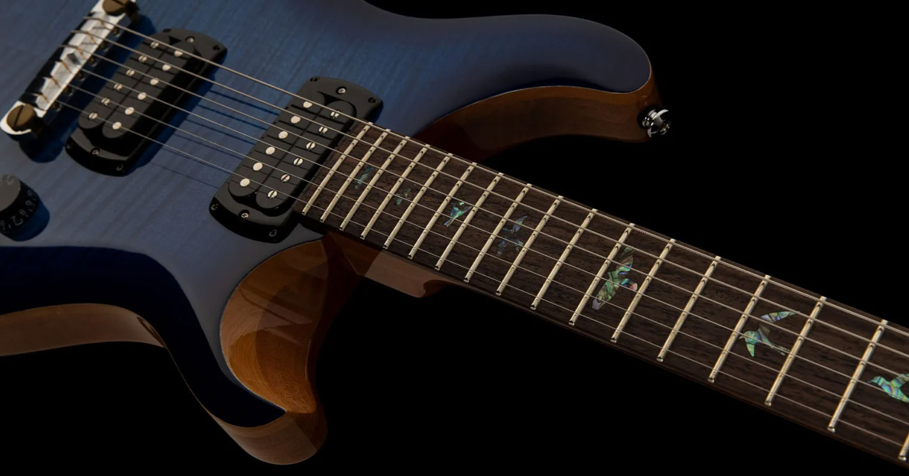 Prs Se Paul's Guitar 2h Ht Rw - Faded Blue Burst - Double Cut E-Gitarre - Variation 2