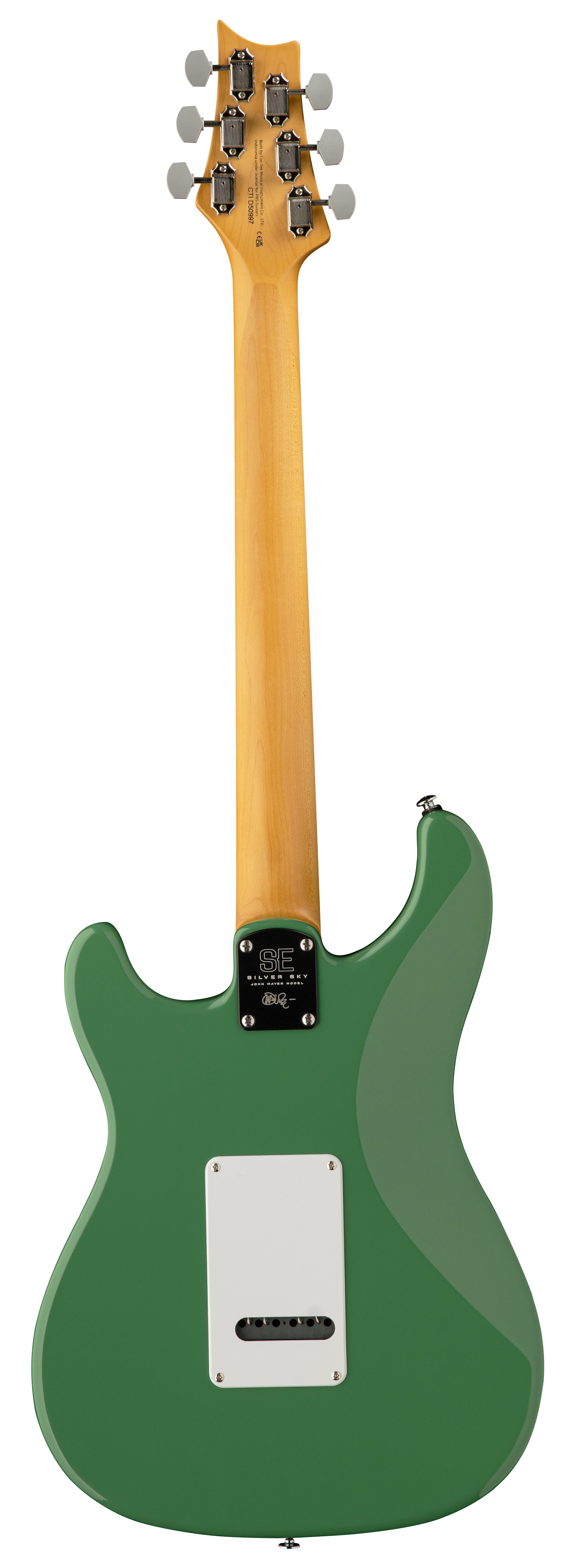 Prs Se Silver Sky John Mayer Signature 3s Trem Rw - Ever Green - E-Gitarre in Str-Form - Variation 1