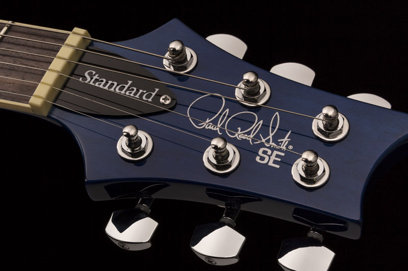 Prs Se Standard 24 Trans Blue - Double Cut E-Gitarre - Variation 3
