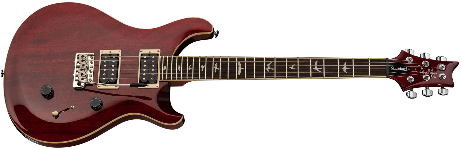 Prs Se Standard 24 2h Trem Rw - Vintage Cherry - Double Cut E-Gitarre - Variation 1