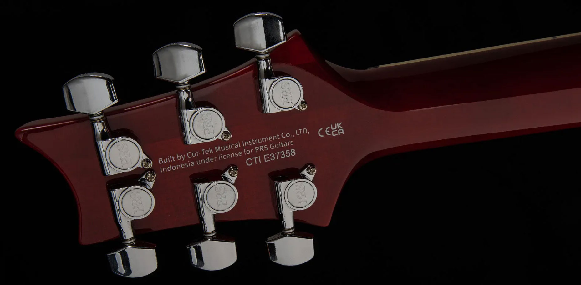 Prs Se Standard 24 2h Trem Rw - Vintage Cherry - Double Cut E-Gitarre - Variation 6