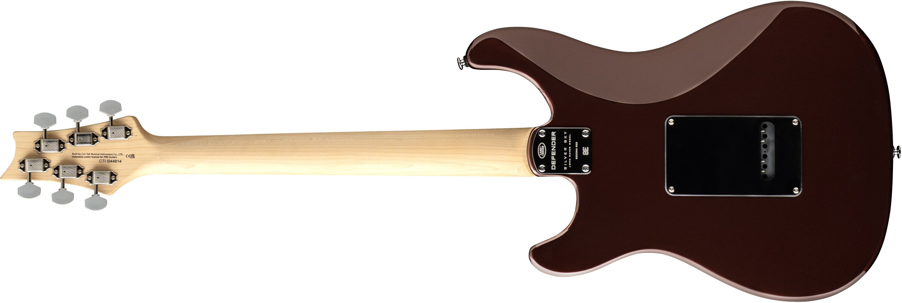 Prs Silver Sky Defender Se Ltd Signature 3s Trem Rw - Sedona Red - E-Gitarre in Str-Form - Variation 1