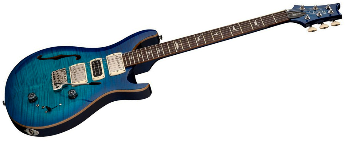 Prs Special Semi Hollow Se (wing Tuners) 2h Ht Rw - Lake Blue - Semi-Hollow E-Gitarre - Variation 1
