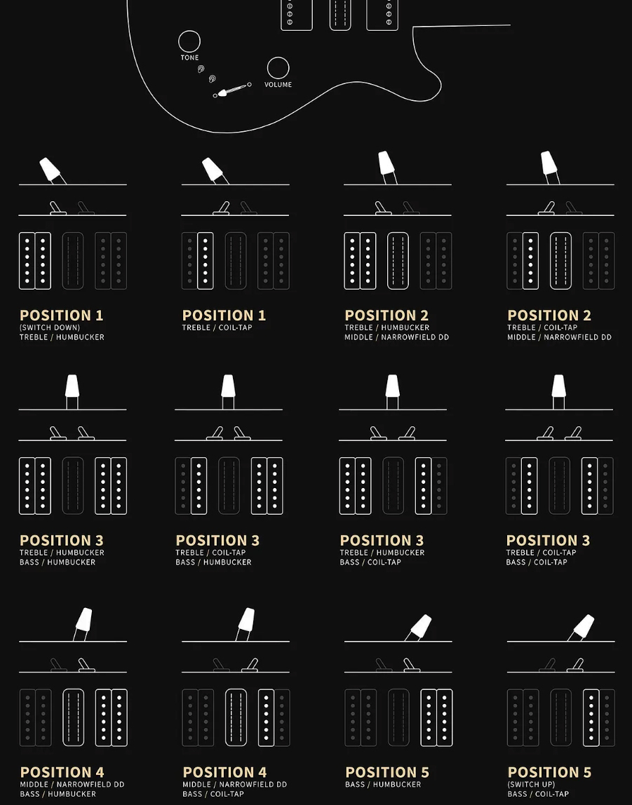 Prs Special Semi Hollow Se (wing Tuners) 2h Ht Rw - Charcoal Burst - Semi-Hollow E-Gitarre - Variation 3