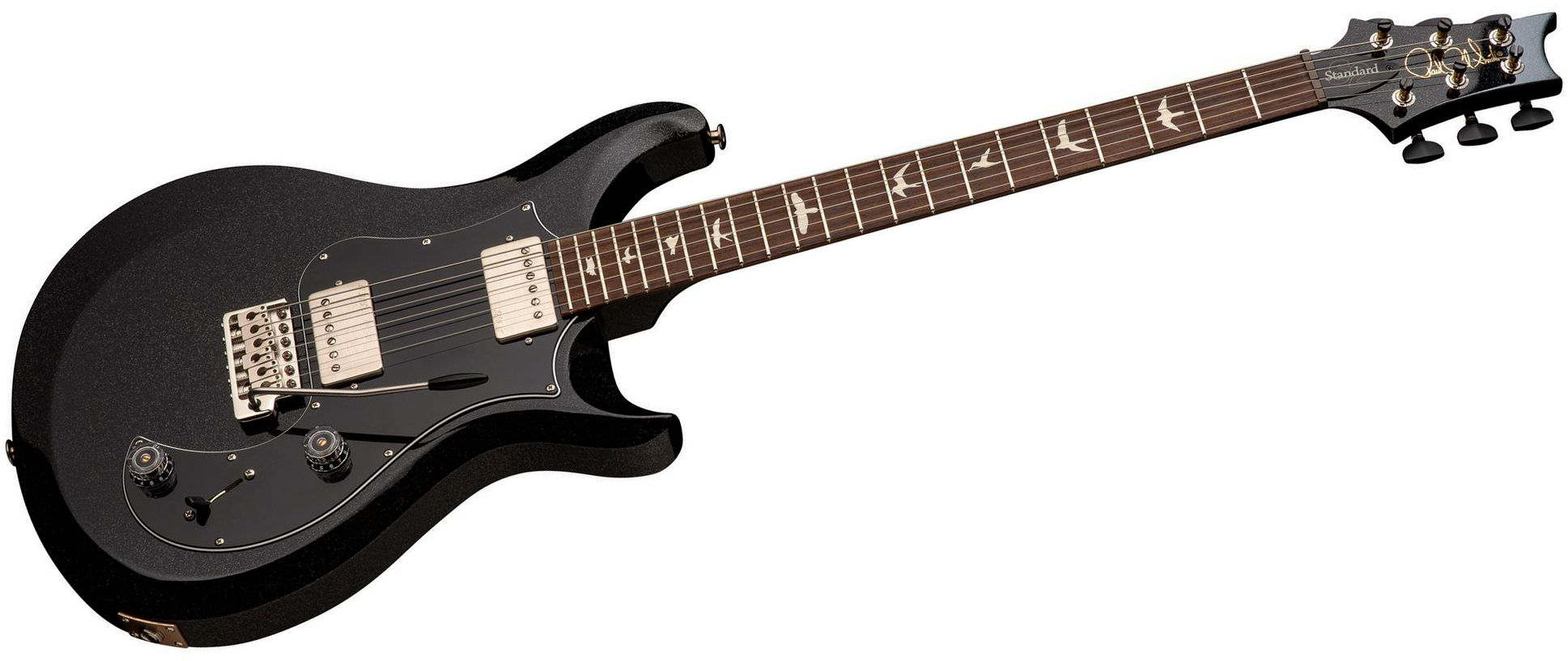 Prs Standard 22 S2 Usa 2h Trem Rw - Black Rainbow Holoflake - Double Cut E-Gitarre - Variation 2