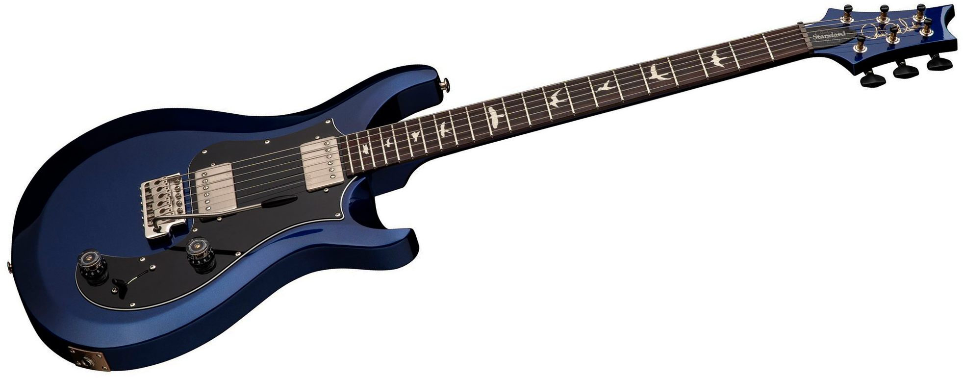 Prs Standard 22 S2 Usa 2h Trem Rw - Metallic Midnight - Double Cut E-Gitarre - Variation 2