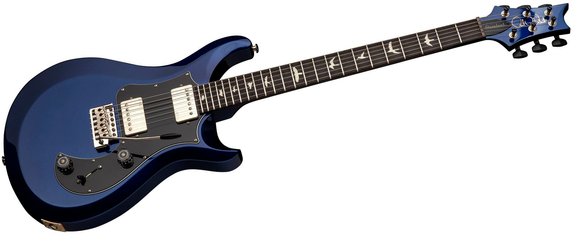 Prs Standard 24 S2 Usa 2h Trem Rw - Metallic Midnight Satin - Double Cut E-Gitarre - Variation 2
