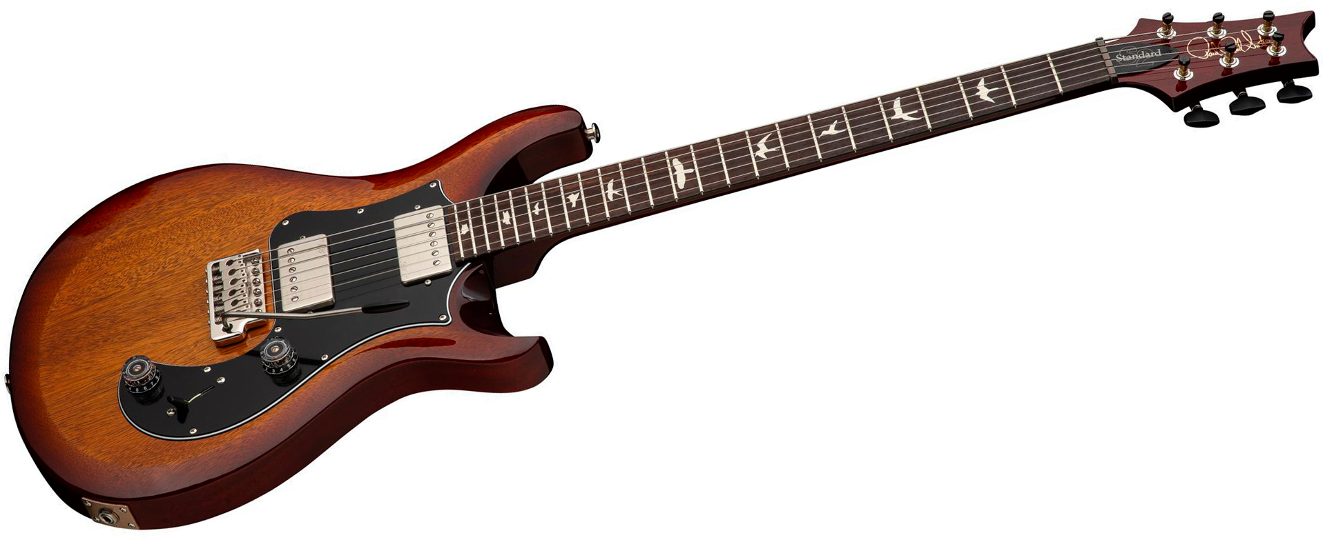 Prs Standard 24 S2 Usa 2h Trem Rw - Dark Cherry Sunburst - Double Cut E-Gitarre - Variation 2